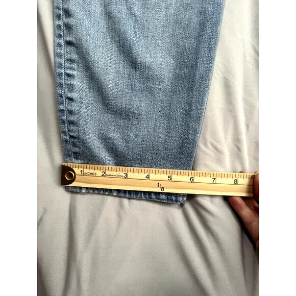 Talbots Flawless Five-Pocket Slim Ankle light wash jeans, size 0 - Picture 10 of 10